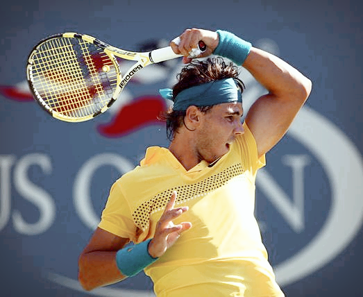 나달이기 때문에 스핀이 많은 겁니다