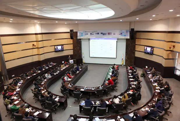 감사합니다 회의실 촬영지