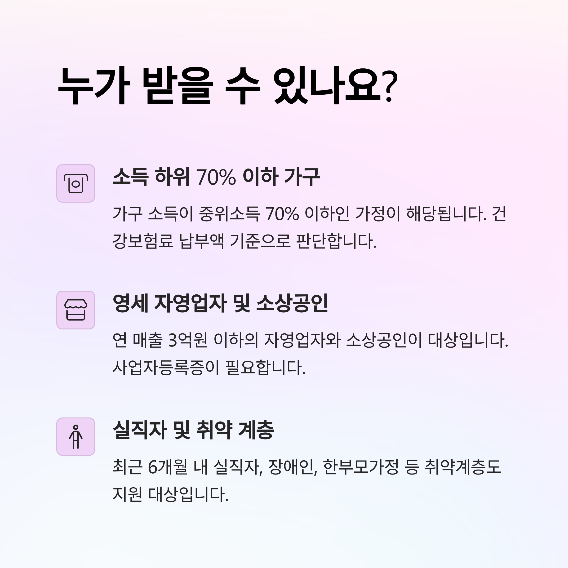 2025년 민생회복지원금 신청 방법 & 지급 일정 확인하세요!