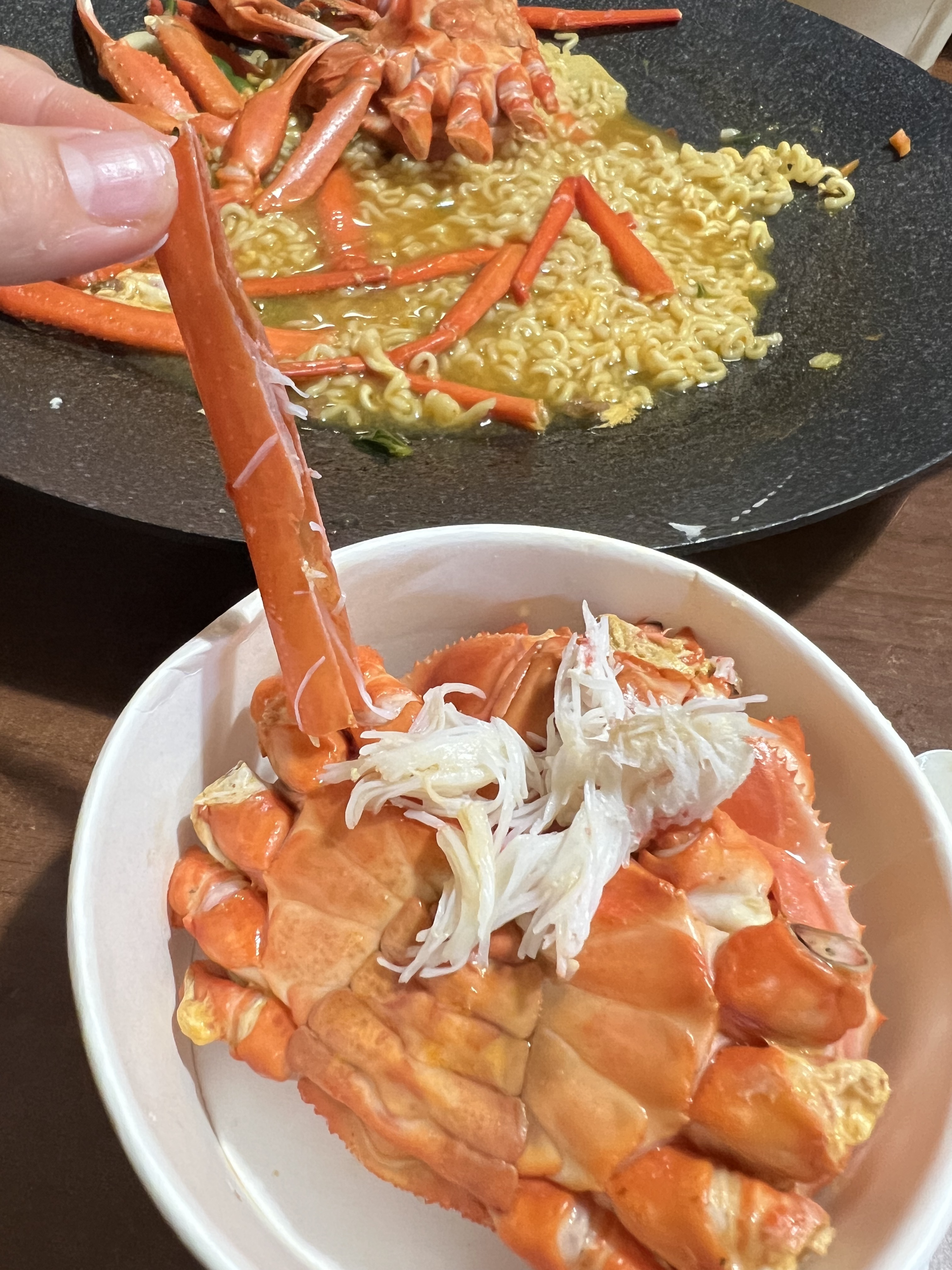 속초 관광수산시장 홍게