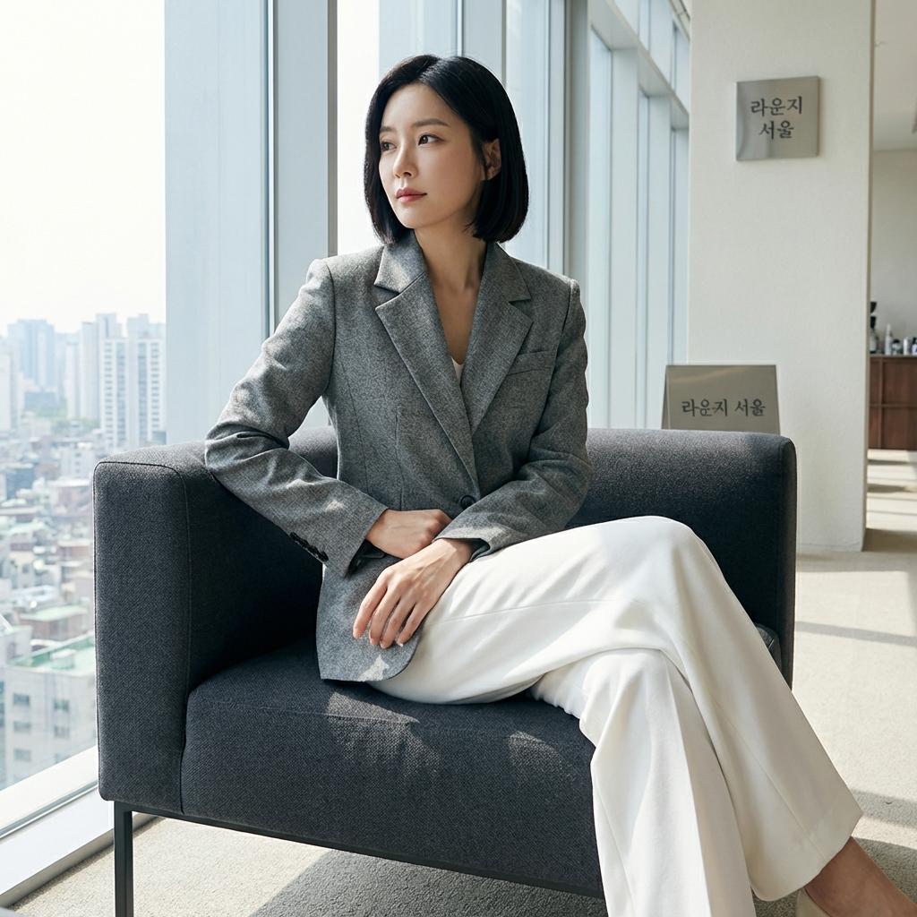 오래 입어도 무릎 안 나오는 고탄력 소재 분석