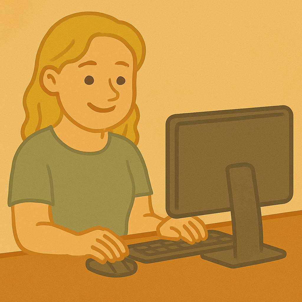 외국인 배우자가 자격증 취득을 위해 공부중이다.