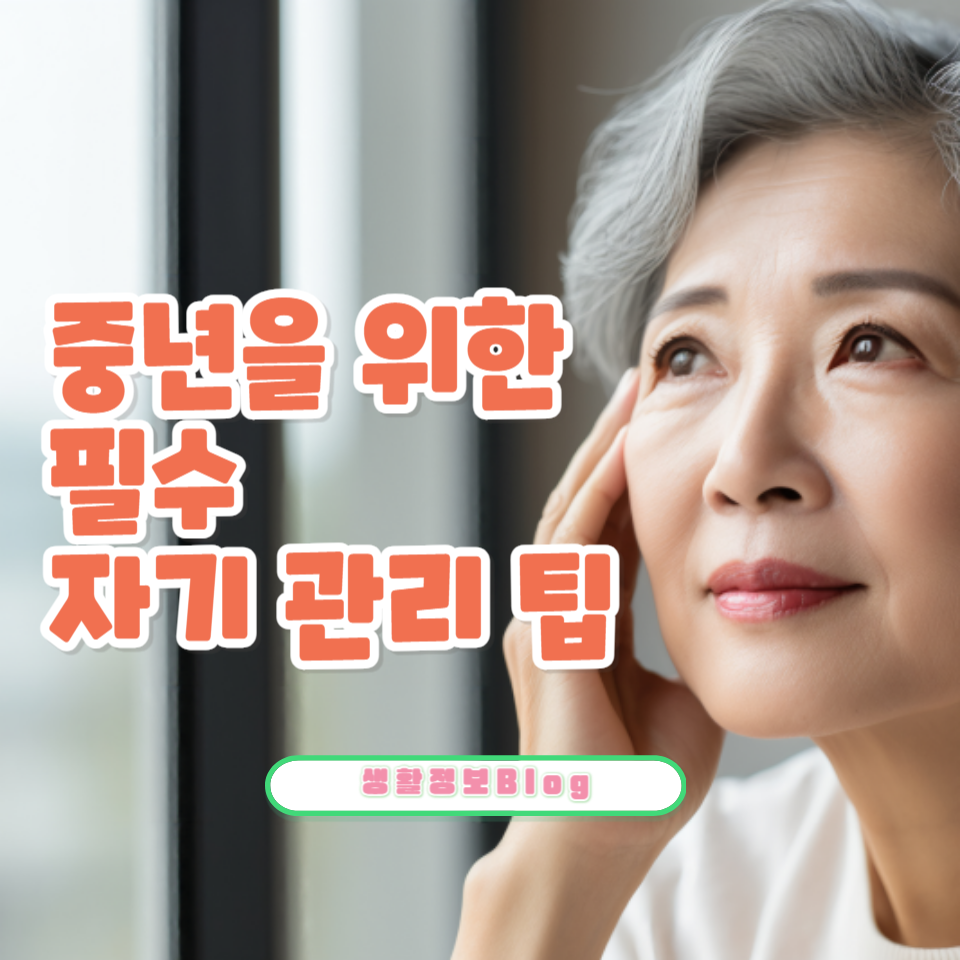 50대 이후 삶의 질을 높이는 방법