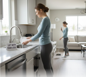 허리디스크와 가정생활: