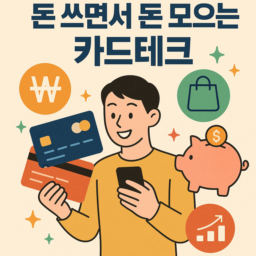 돈 쓰면서 돈 모으는 카드테크, 진짜 되는 거야?!