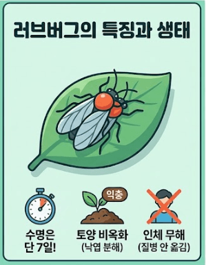 러브버그 특징과 생태