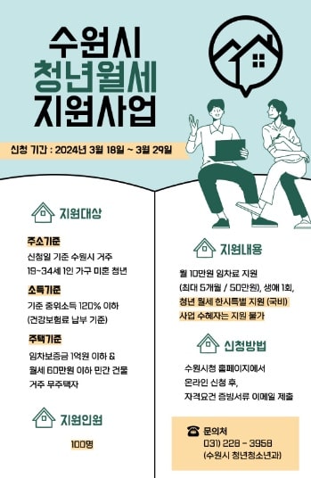 경기도-수원시-청년-월세-지원-사업-신청-바로가기