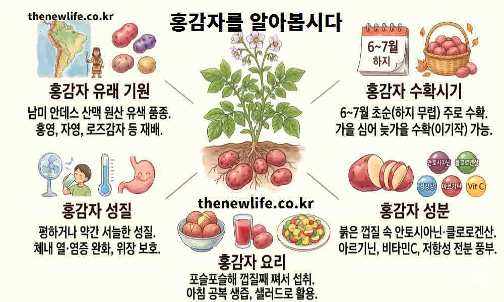 홍감자 효능 기본정보