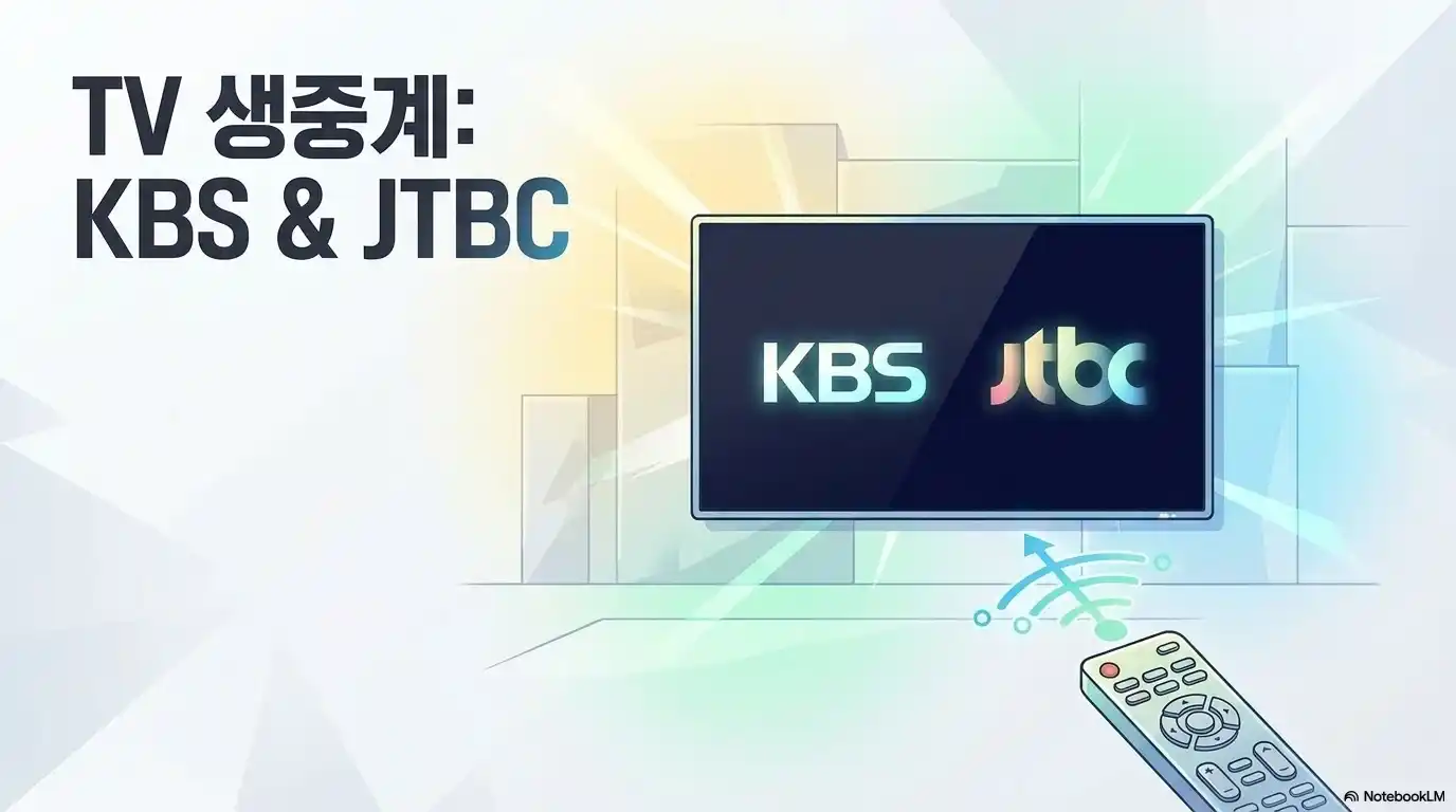 2026 월드컵 한국 체코전 TV 생중계 채널 KBS JTBC 방송 안내
