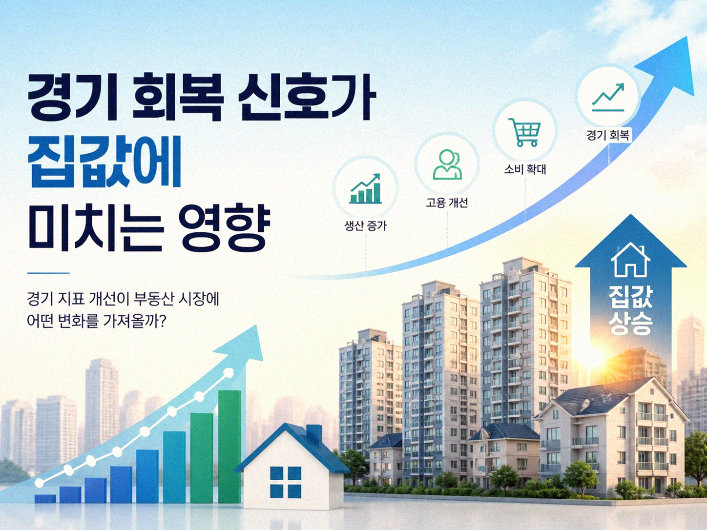 집값과 경기를 보면 어느 쪽이 먼저 움직일까