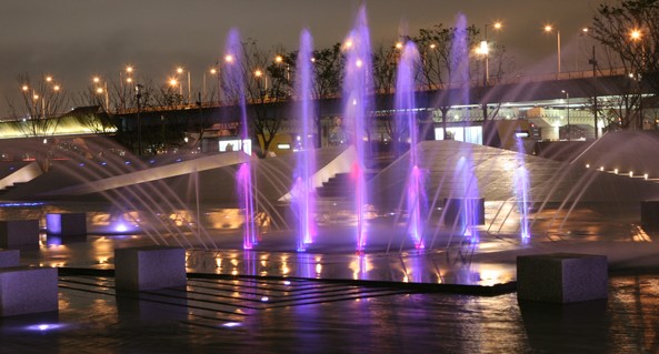 여의도 물빛광장분수