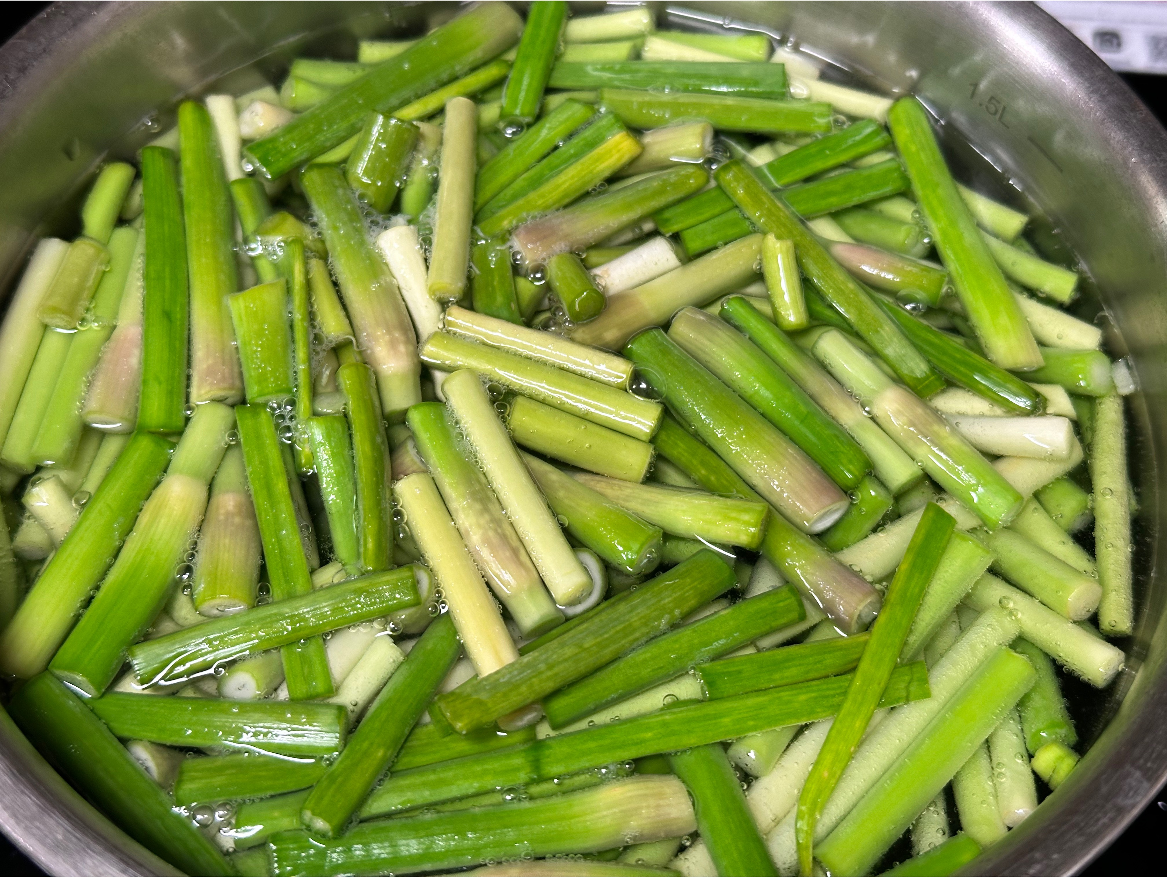 마늘종볶음 레시피