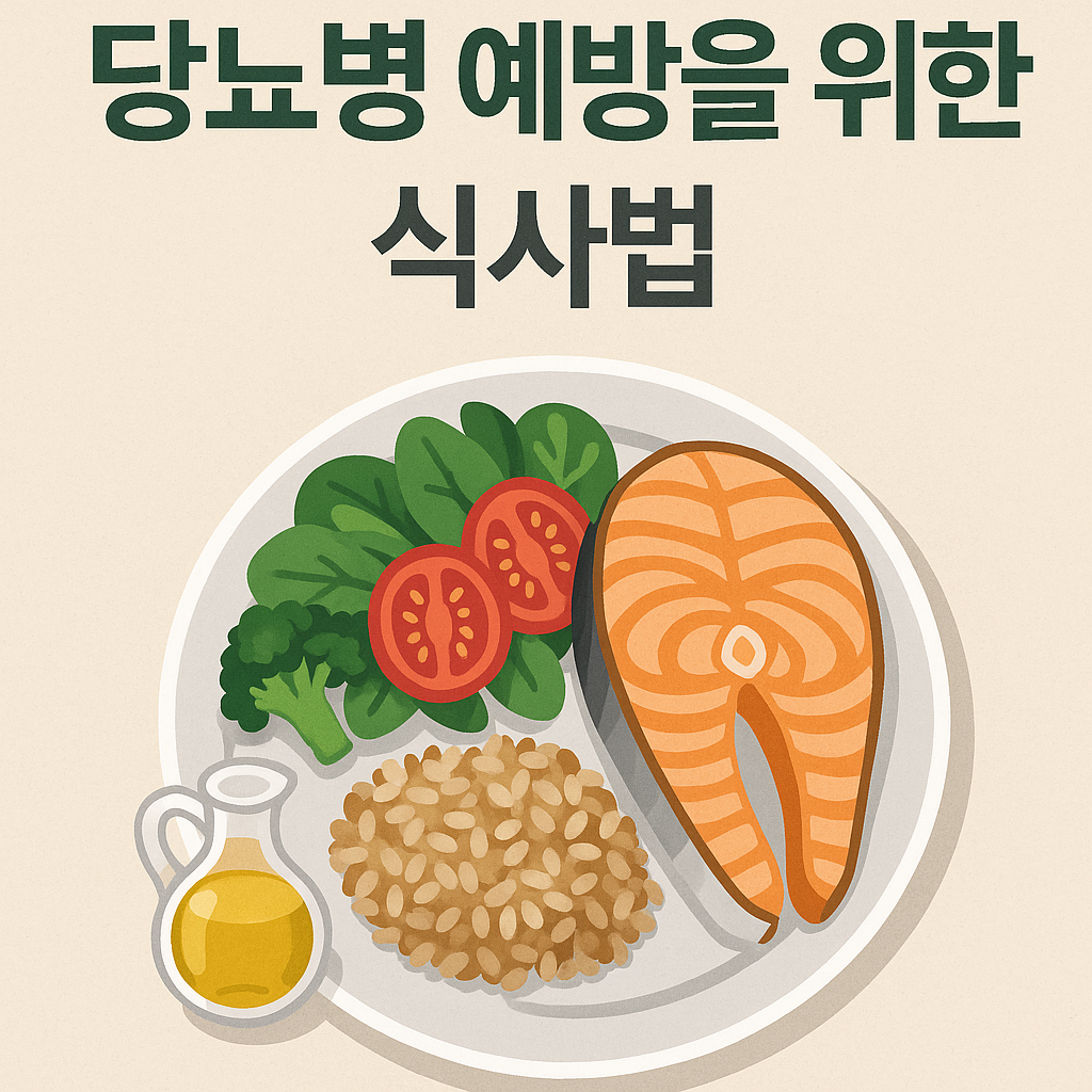 당뇨병 예방 음식들