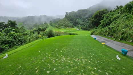 골프장 경험담 가평 베뉴지CC 전략적이면서도 경치 좋은 라운딩 산세를 살린 27홀 골프장