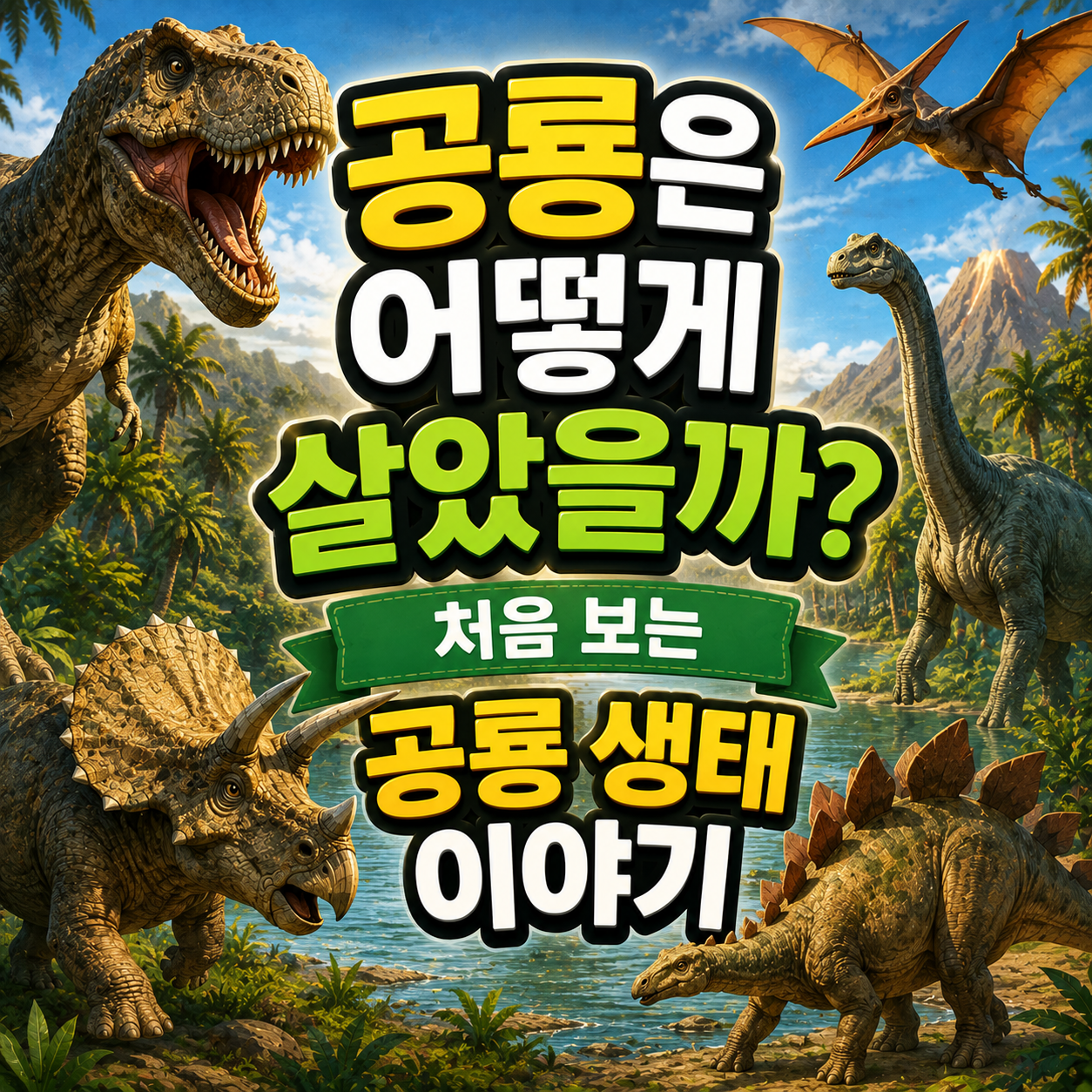 공룡은 어떻게 살았을까