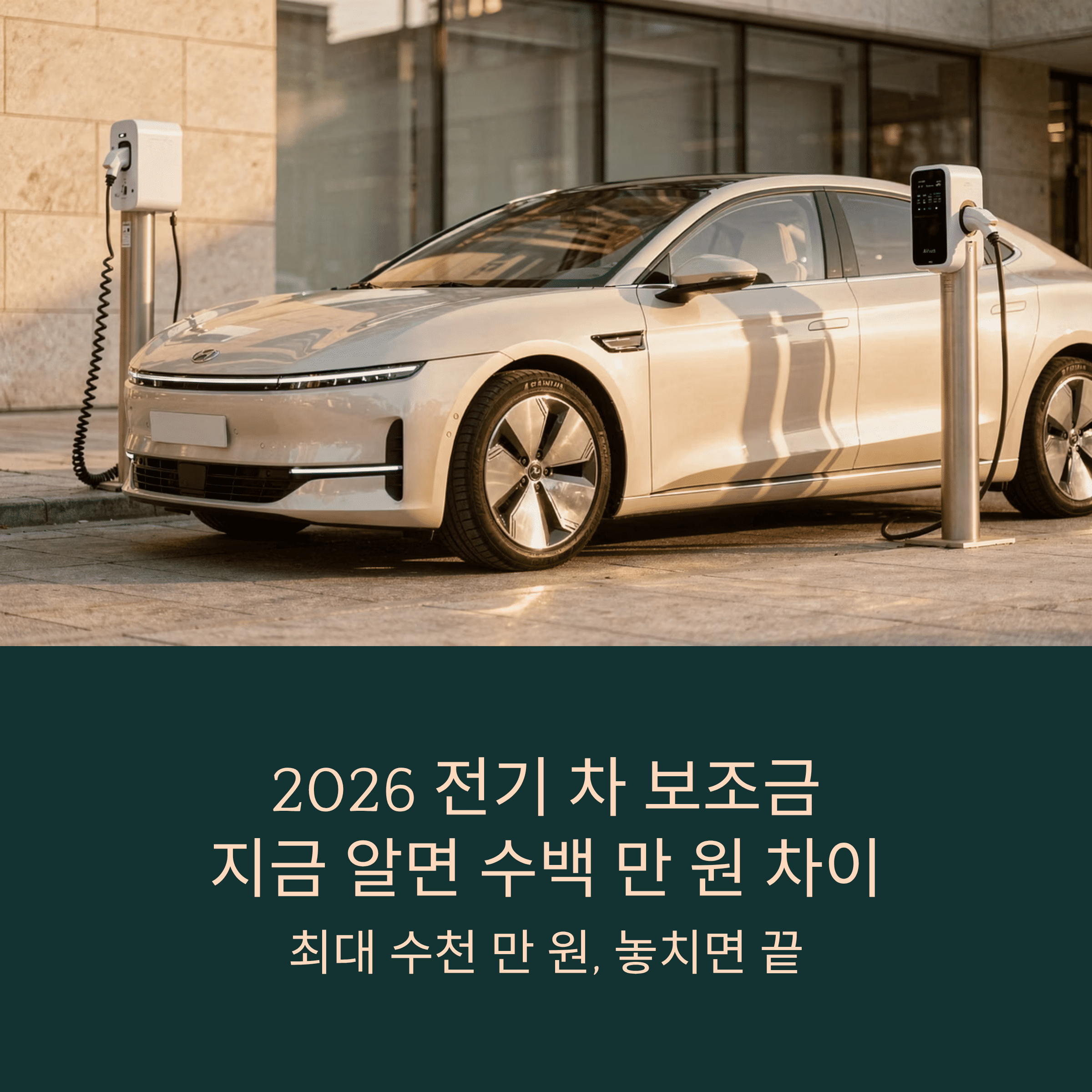 전기 차 보조금 총 정리