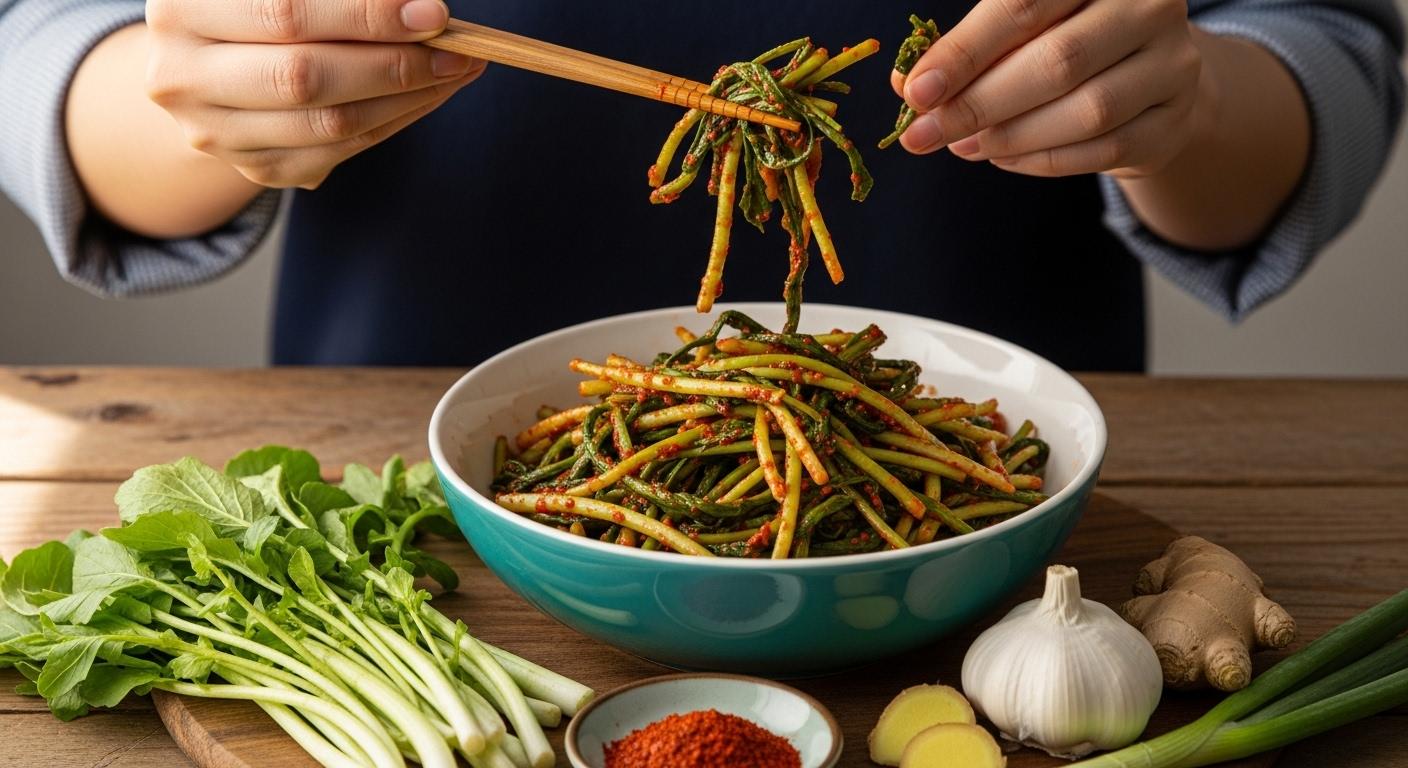 열무김치 만드는 법