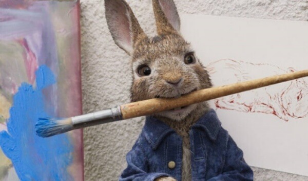 <피터 래빗> 영화 한 장면