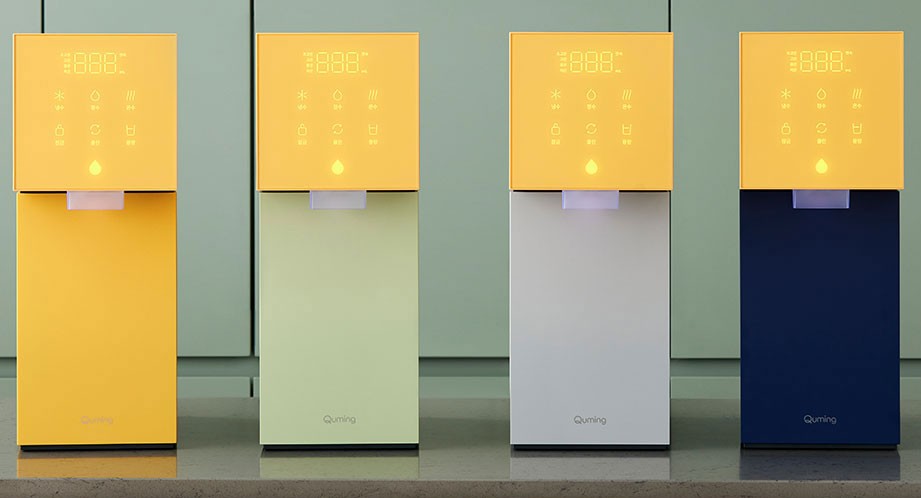 4가지-색의-각각-얼음-정수기입니다.