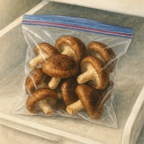 생표고버섯-냉동보관