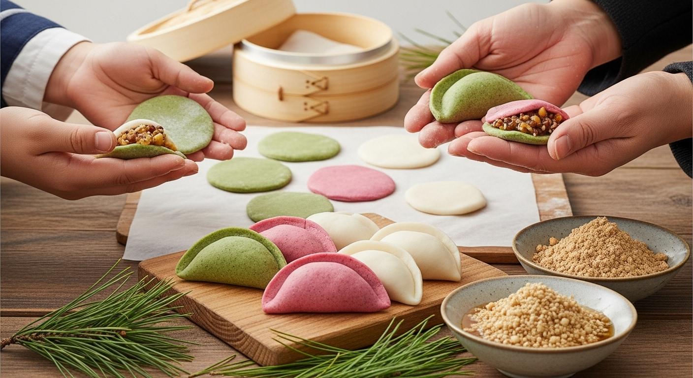 송편 빚는 법