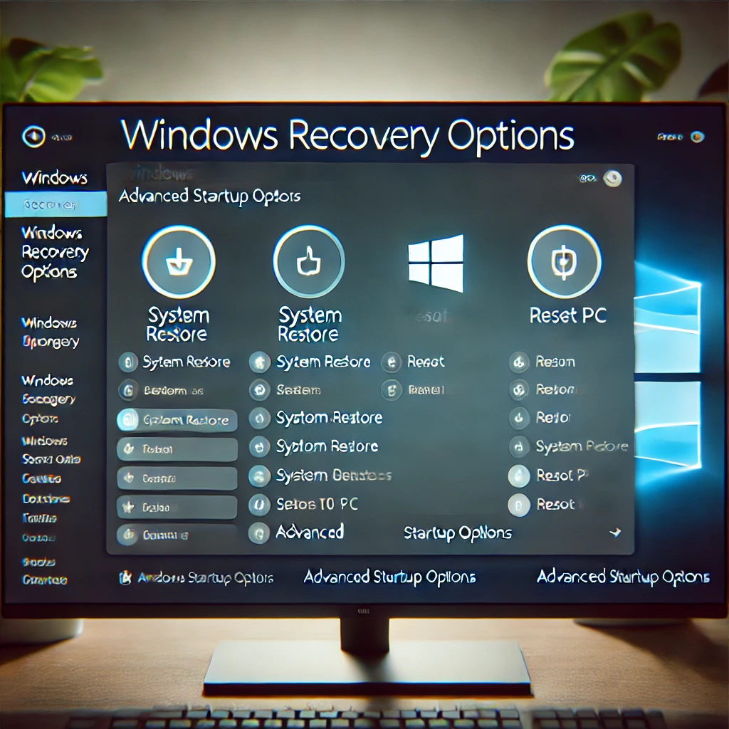 윈도우 복구 방법