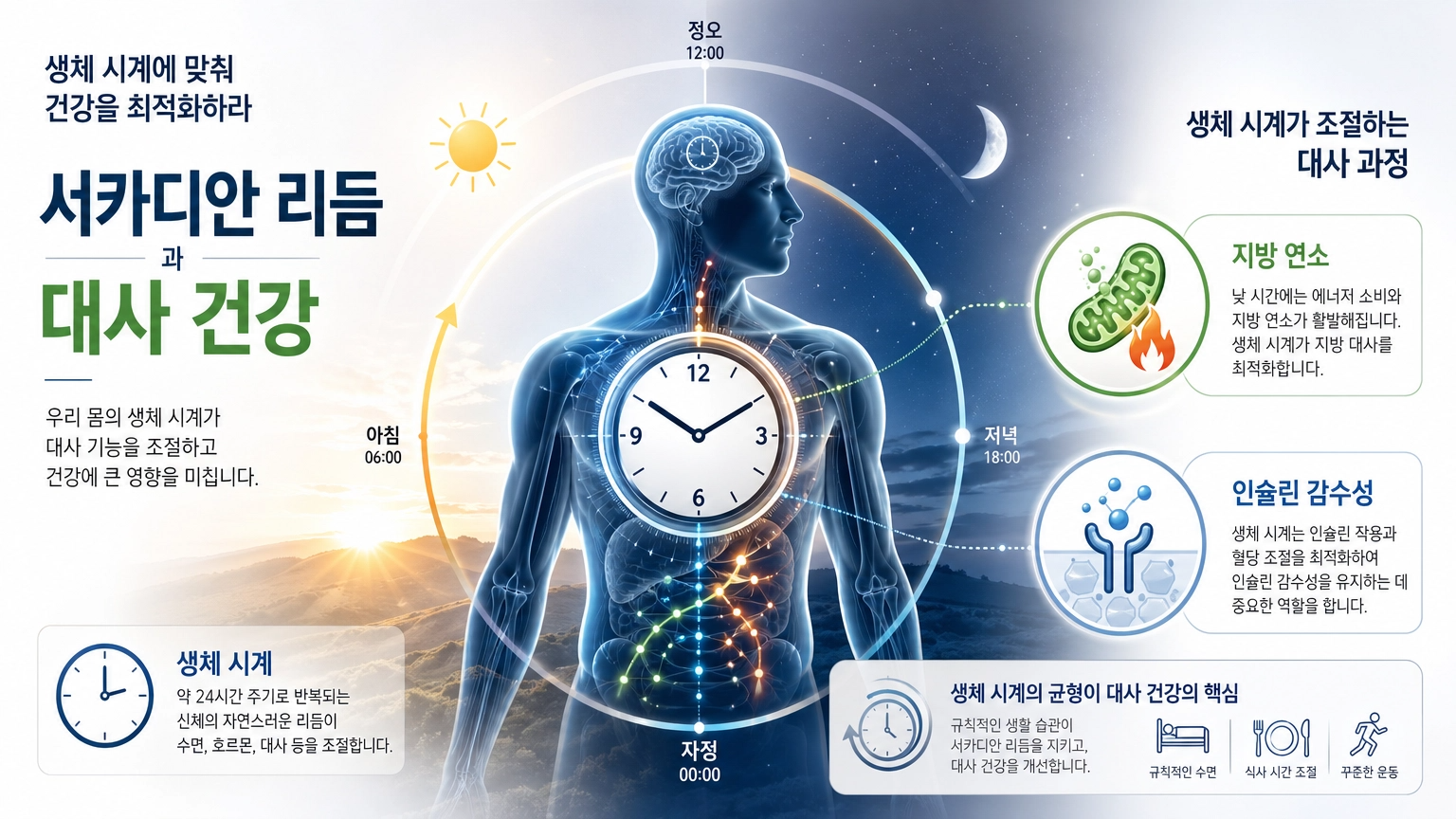 서카디안 리듬과 대사 건강