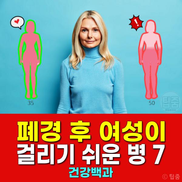 폐경 후 여성 질환 질병