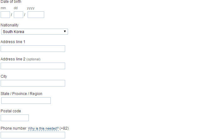 페이팔 가입 방법4