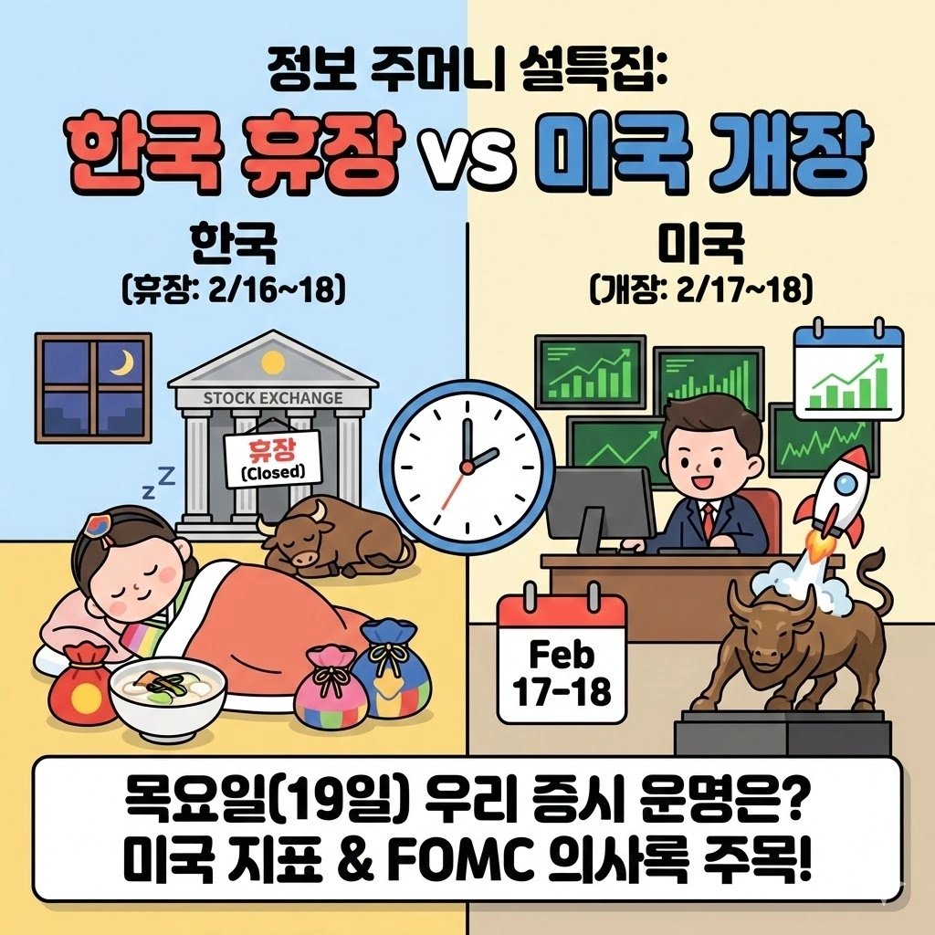 [설특집] 한국은 휴장, 미국은 개장! 세뱃돈 투자 전 꼭 봐야 할 '엔비디아'와 '환율' 긴급 점검