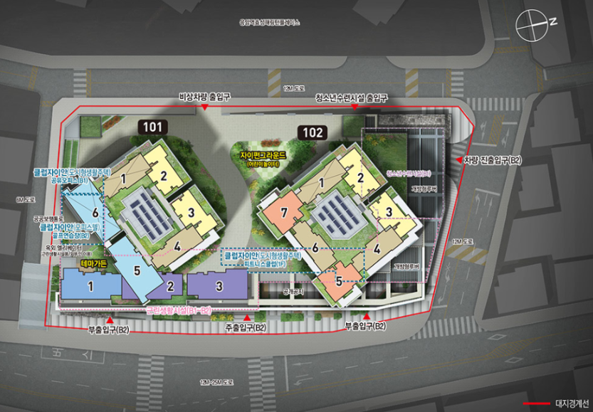 은평자이 더 스타 단지구성