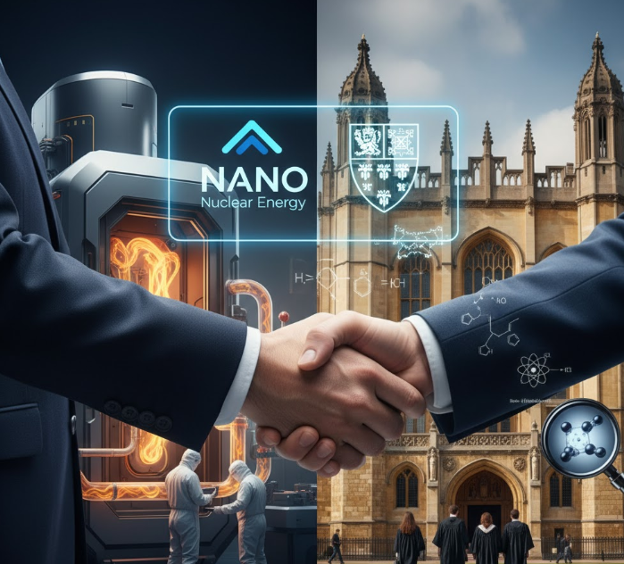 나노뉴클리어에너지 캠브리지 대학 파트너십