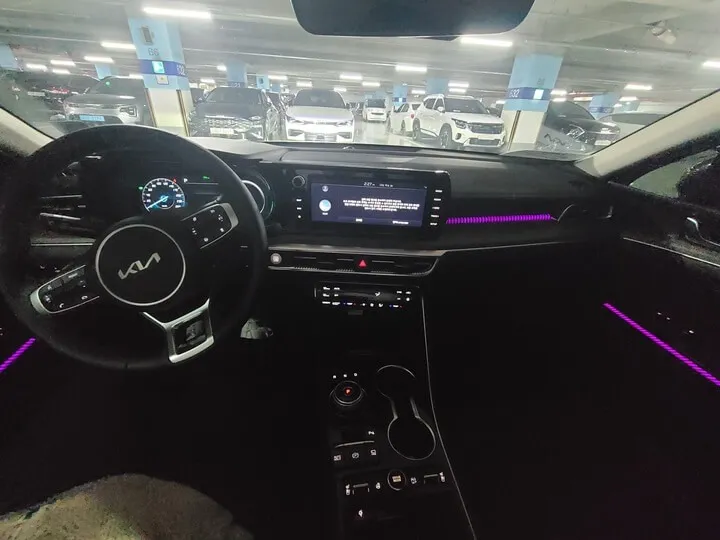 k5 하이브리드 시승기 실내