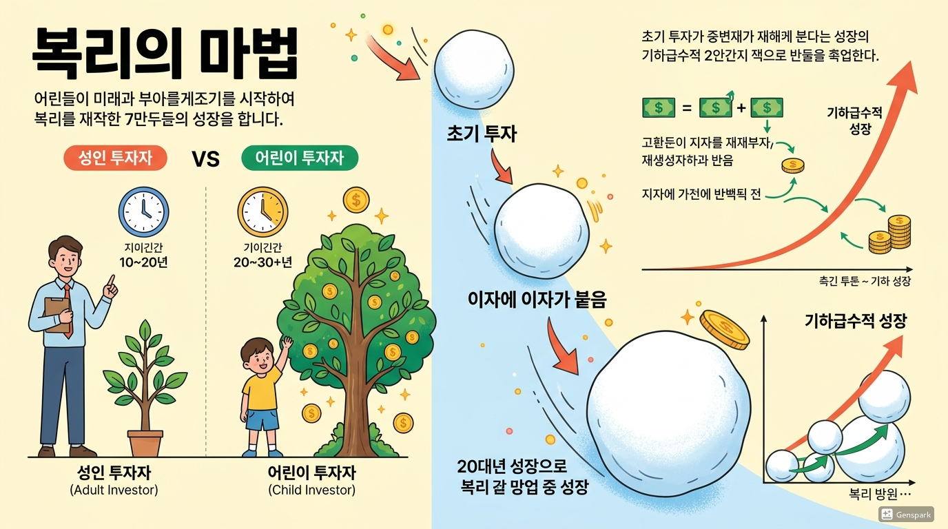아이 투자에서 복리가 중요한 이유