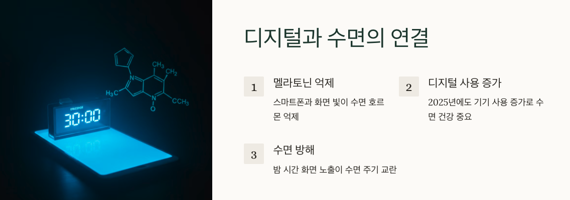 디지털과 수면의 연결