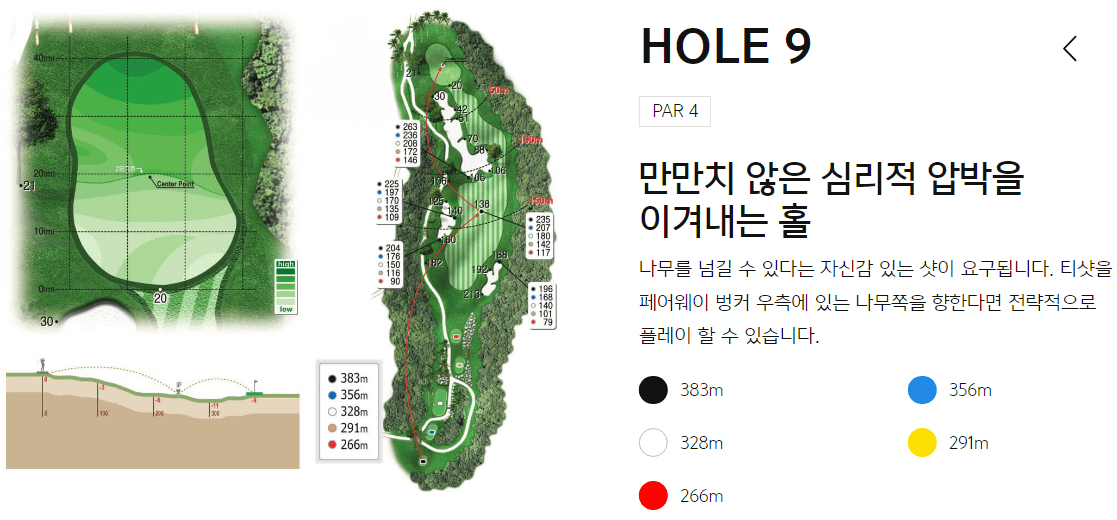 아난티 골프클럽 김녕아웃코스 9
