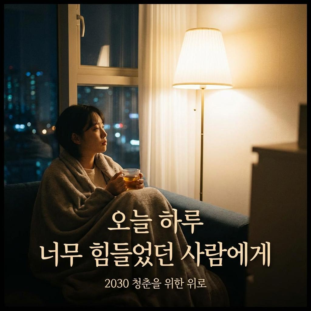 오늘 하루 너무 힘들었던 사람에게