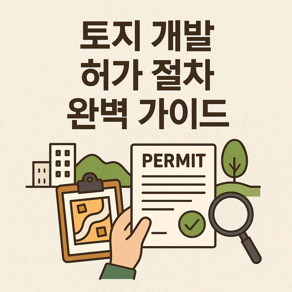 토지 개발 허가 절차