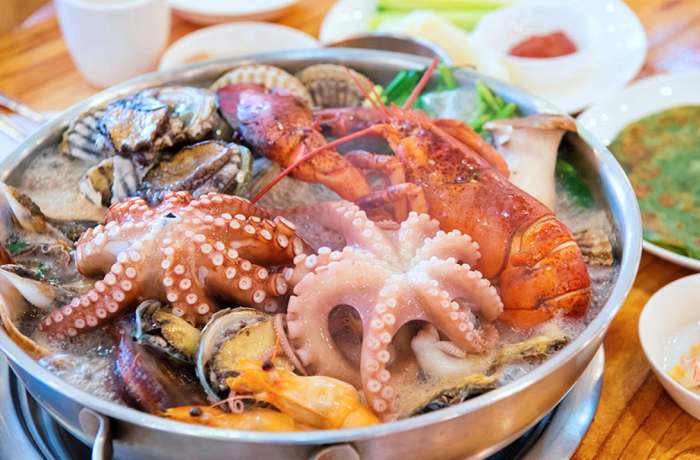 생방송 오늘저녁 부평 종합시장 해물탕거리 바닷가재 해물탕 맛집