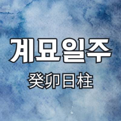 계묘일주(癸卯日柱)