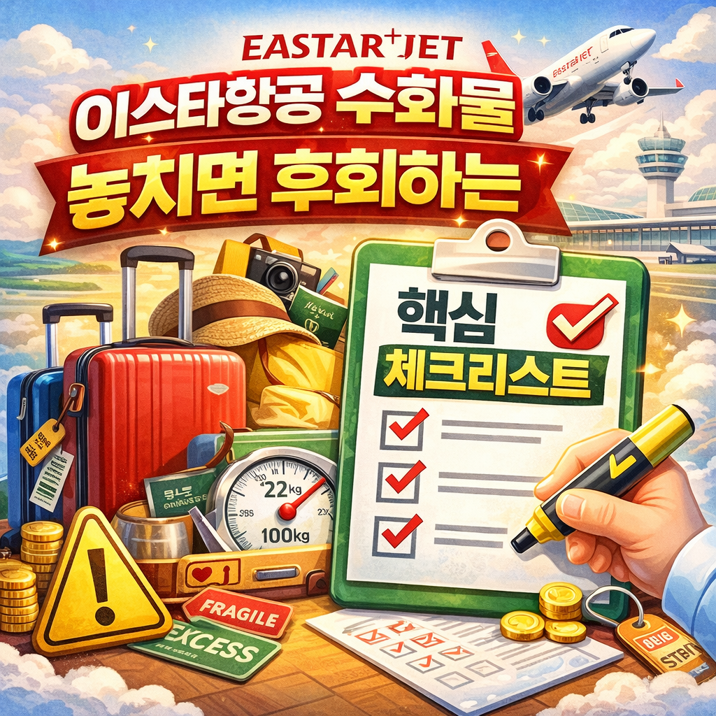 이스타항공 수화물 규정 확인하러 가기