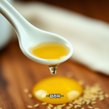 공복에 참기름 한스푼