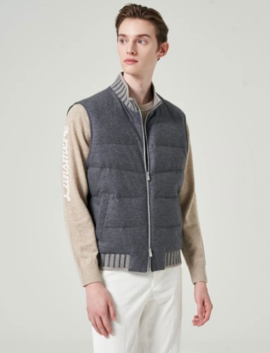 란스미어 패딩조끼