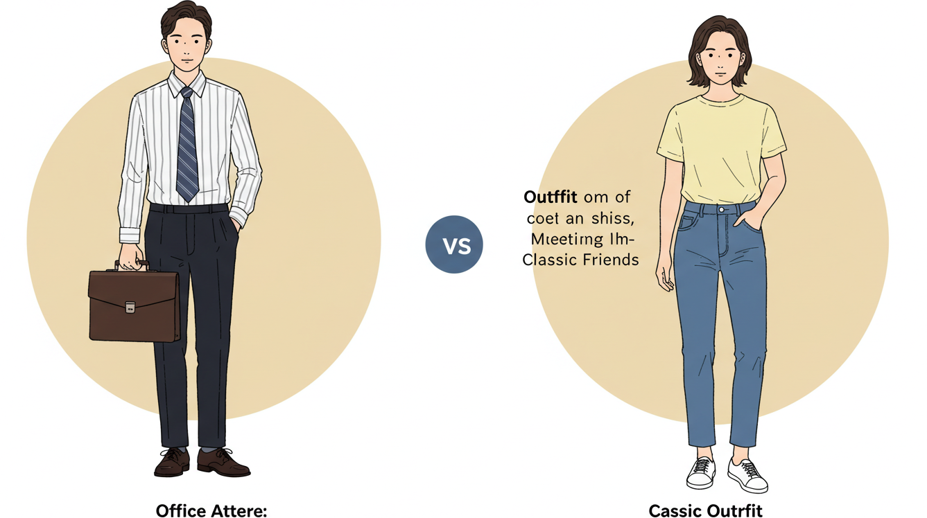 TPO에 맞는 상황별 옷차림