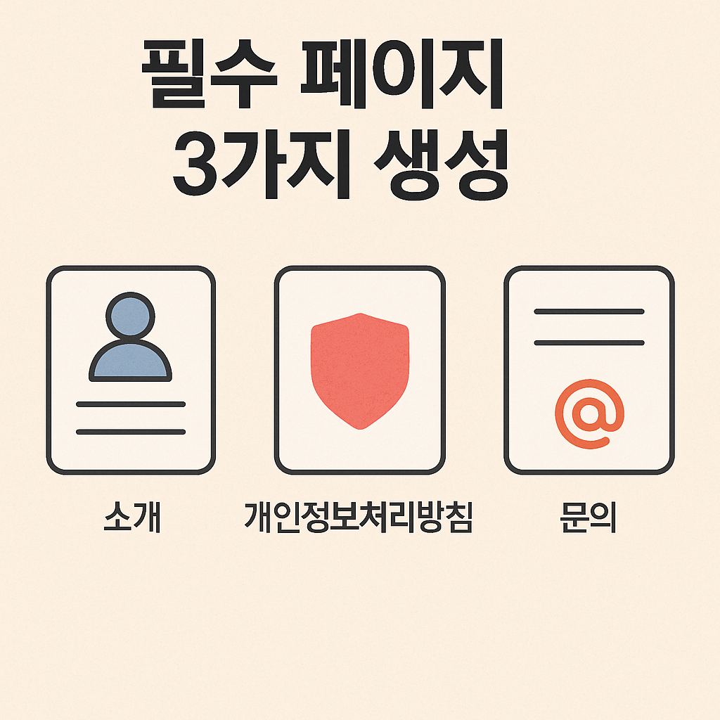 넉넉한 여백과 큰 글씨, 명확한 소제목으로 구성된 깔끔한 블로그 페이지 목업