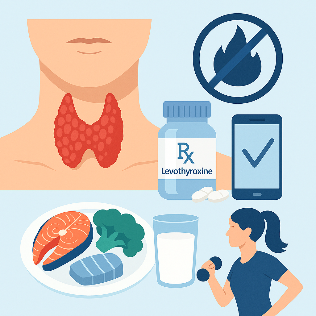 갑상선 기능 저하증 치료법은