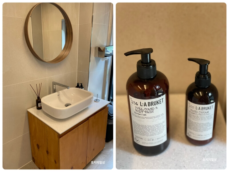 홍천 카페 써라운드 슬로우 뷰맛집 신상 카페 화장실