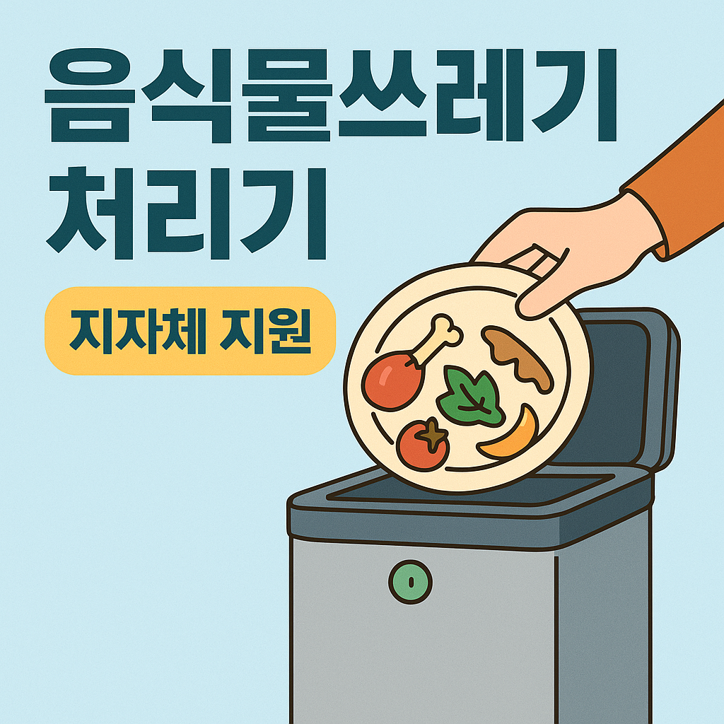 음식물쓰레기 지원
