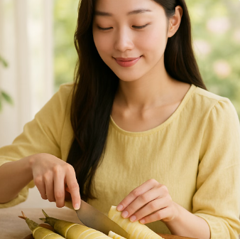 죽순 삶는법 단계별 요령