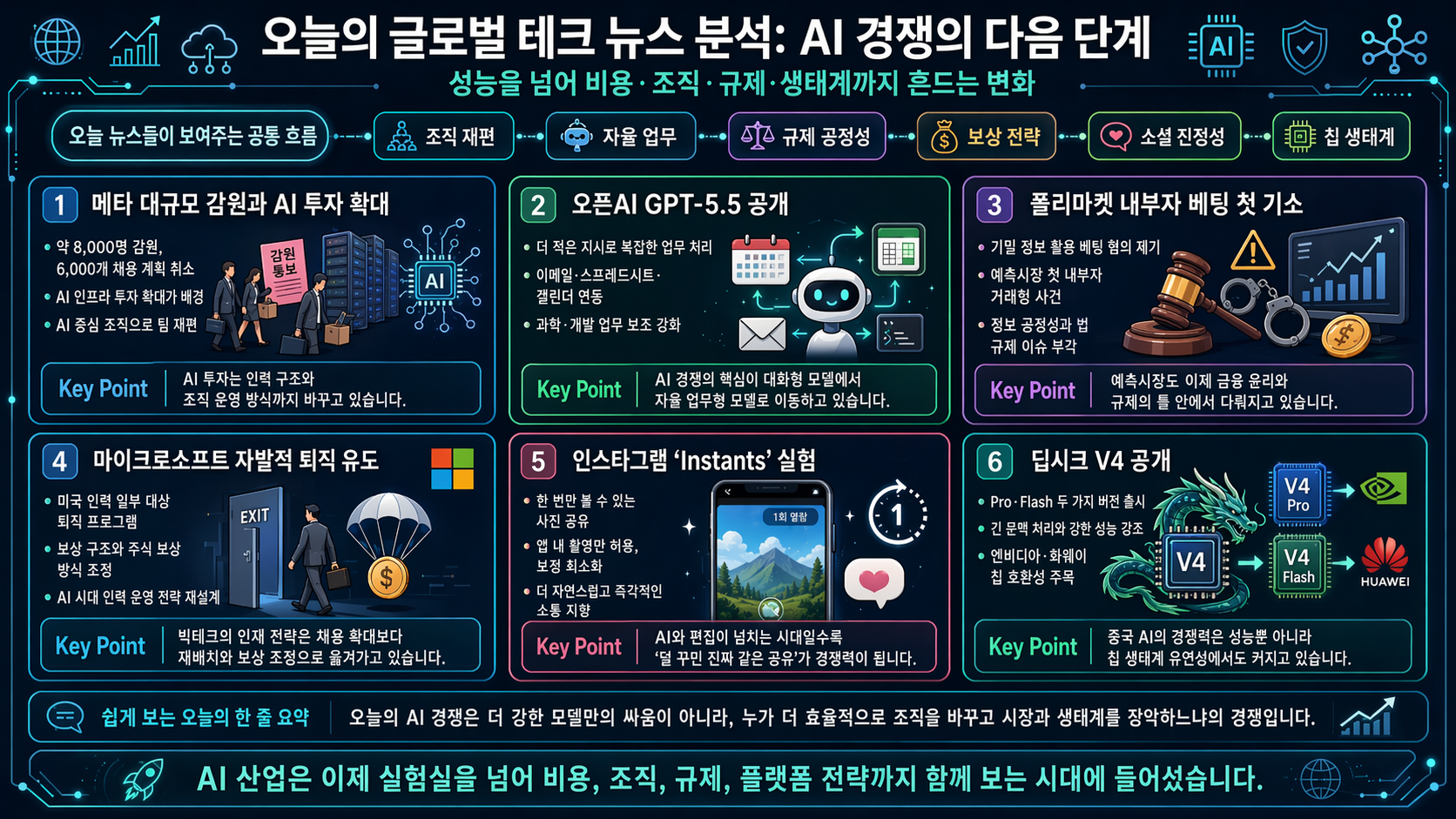 메타 감원부터 GPT-5.5 공개까지
